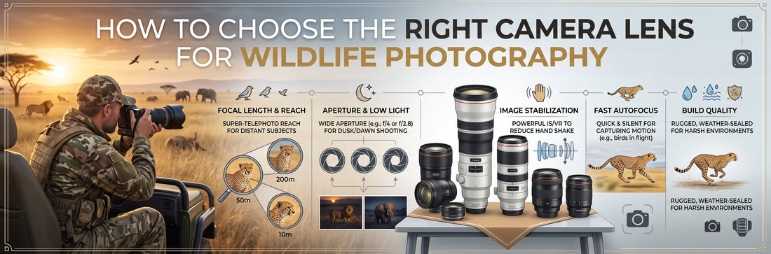 How to Choose the Right Camera Lens for Wildlife Photography