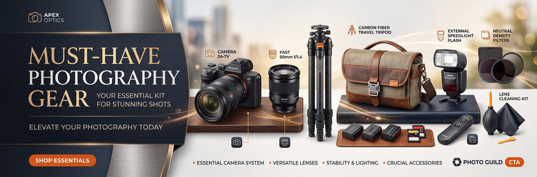 50 Must-Have Photography Gear Essentials for South African Creators