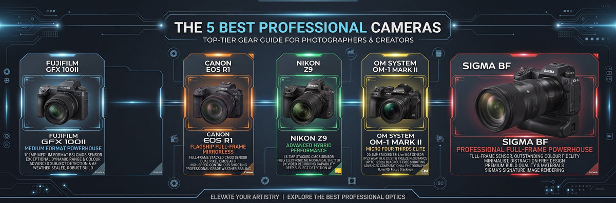 The 5 Best Camers for Professional Photography 2026