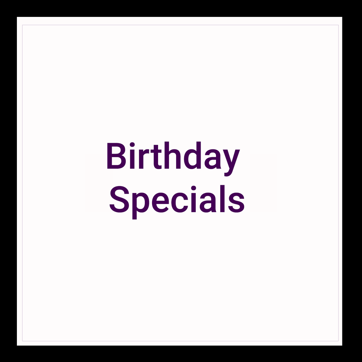 Birthday Specials collection banner for photography equipment at Foto Discount World.