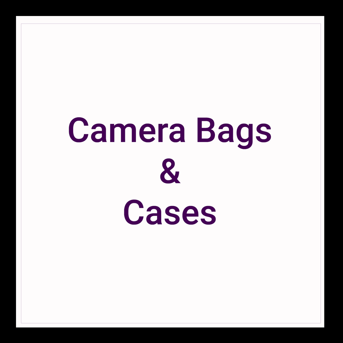 Camera bags and cases for sale in South Africa — buy online at Foto Discount World, Pretoria. Fast nationwide delivery.
