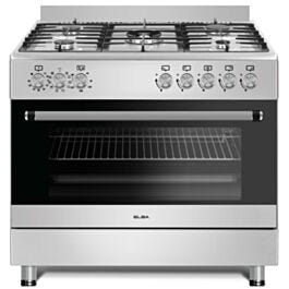 Elba Essential 90cm 5-Burner Gas Hob & Electric Oven Freestanding Stove