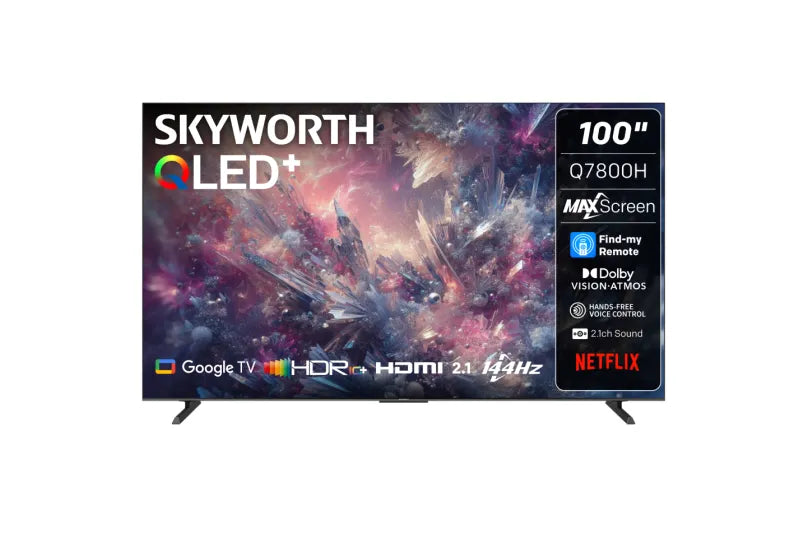 Skyworth 100" QLED 4K Google TV 100Q7800H