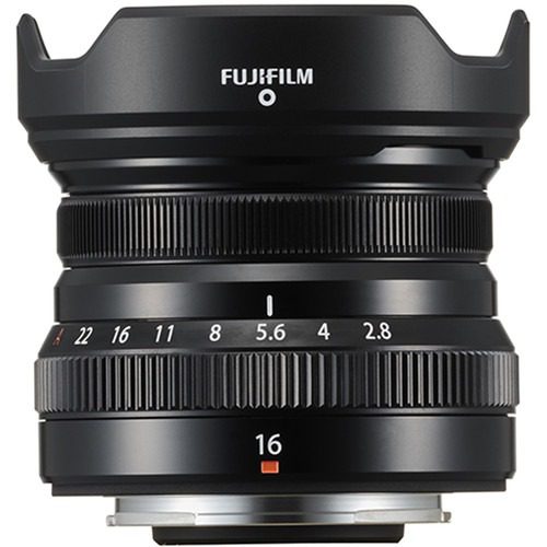Fujifilm XF 16mm f2.8 R WR Black Mirrorless Camera Lens