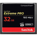 SanDisk 32GB Extreme Pro CF 160MBs Memory Card