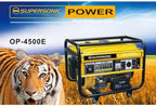 Supersonic Petrol & Oil 4-Stroke Generator OP-4500E - Load Shedding|B0FVM51Y8B