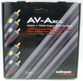 AudioQuest AV-A 1m 3-RCA Cable 3 Pack