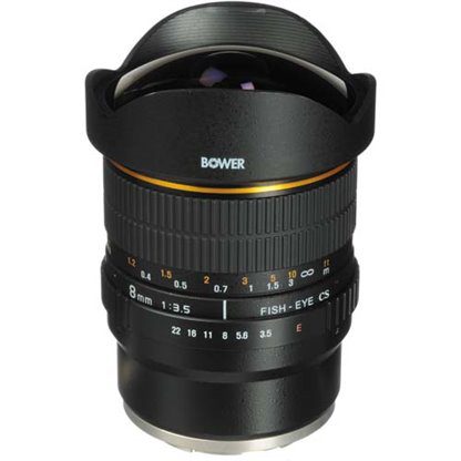 Bower SLY358 8mm f/3.5 Fisheye Lens for Sony A-Mount