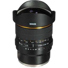 Bower SLY358P 8mm f/3.5 Fisheye Lens for Pentax K-Mount
