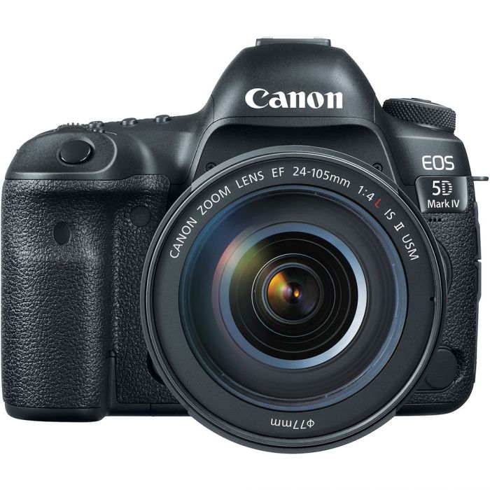 Canon EOS 5D Mark IV + 24-105mm DSLR Camera Kit