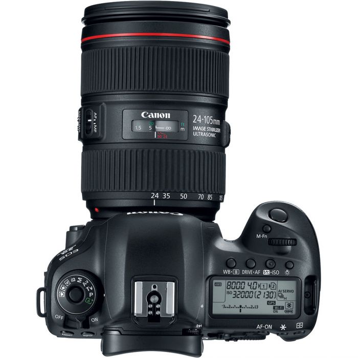 Canon EOS 5D Mark IV + 24-105mm DSLR Camera Kit