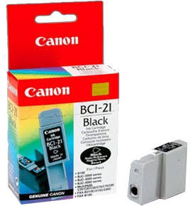 Canon BCI-21 Black Ink Cartridge for Canon Printers