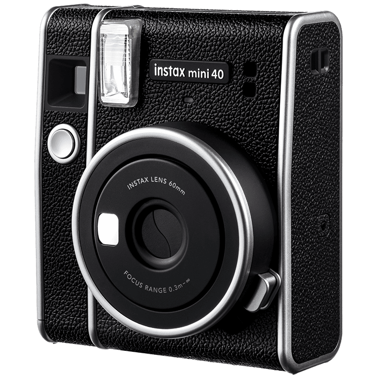 FUJIFILM INSTAX MINI 40 (BLACK) SIDE OFF