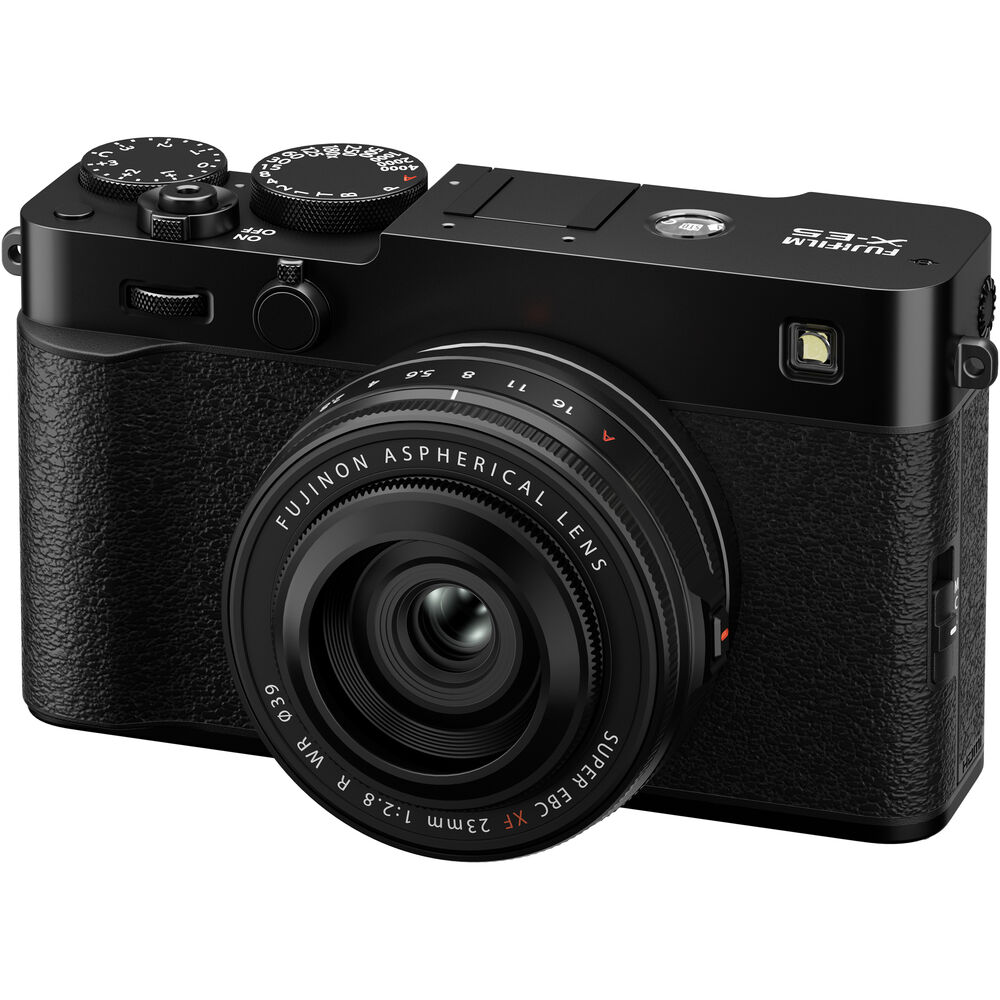 FUJIFILM X-E5 MIRRORLESS CAMERA WITH 23MM LENS BLACK