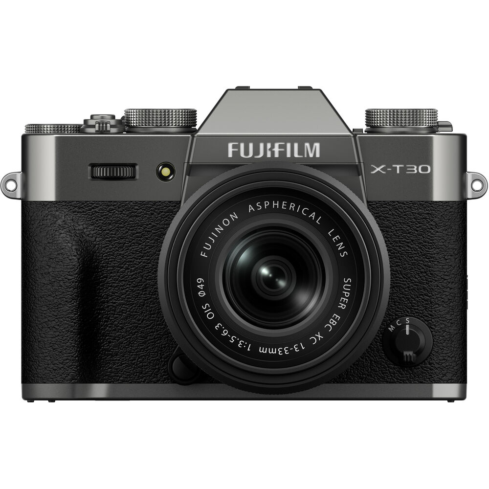 Fujifilm X-T30 III 13-33mm f/3.5-6.3 Mirrorless Camera Kit (Charcoal Silver)