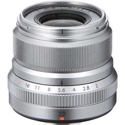 Fujifilm XF 23mm f2 R Silver Mirrorless Camera Lens