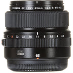 Fujifilm GF 63mm f2.8 Mirrorless Camera Lens