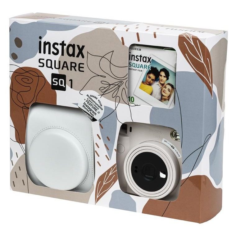 Fujifilm Instax square SQ1 (Chalk White) KIT