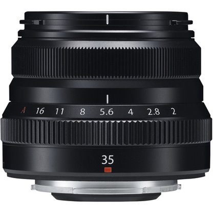 Fujifilm XF35mm f2 R WR Black Mirrorless Camera Lens