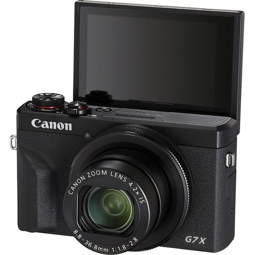 Canon PowerShot G7 X Mark III Black Digital Camera