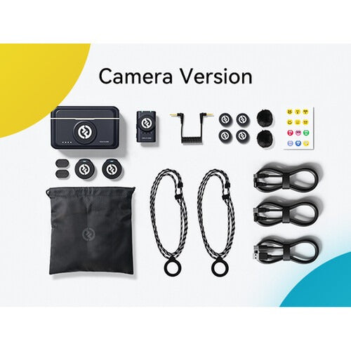 Hollyland LARK M2 DUO 2-Person Wireless Camera-Mount Microphone System (2.4 GHz, Shine Charcoal)