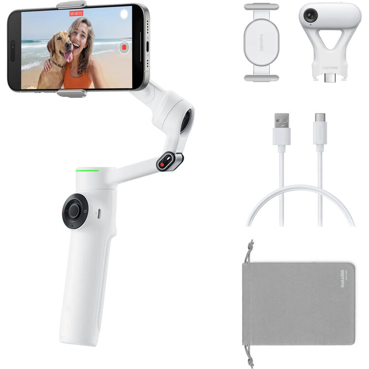 Insta360 Flow 2 Pro AI Tracker Bundle