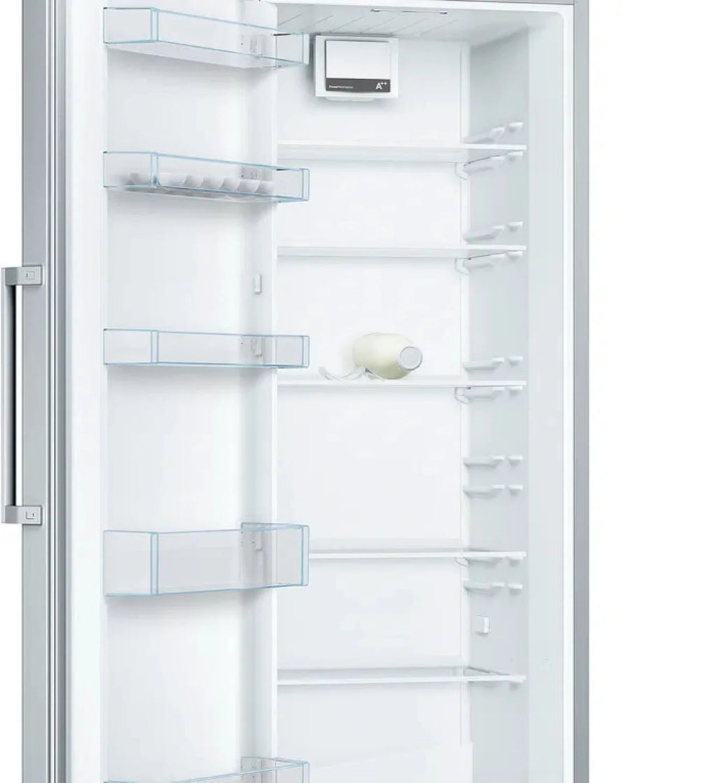 Bosch KSV33NI31Z 324L Upright Fridge Inox with FreshSense and SuperCool