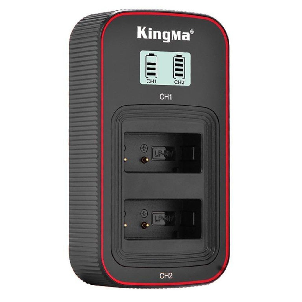 Kingma LCD DUAL CHARGER LP-E17