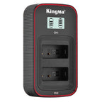 Kingma LCD DUAL CHARGER LP-E17