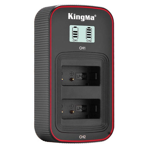 Kingma LCD DUAL CHARGER LP-E17