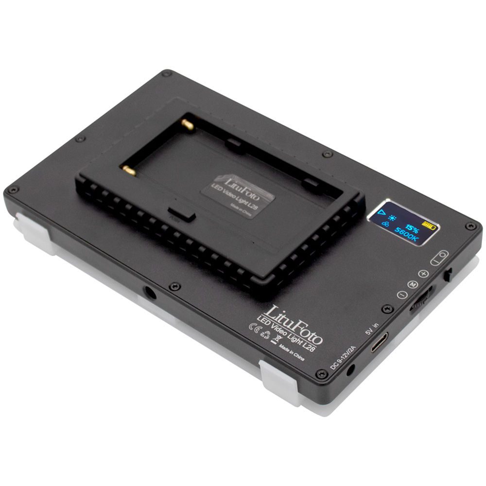 LituFoto L28 Portable Bi-Colour LED Video Light