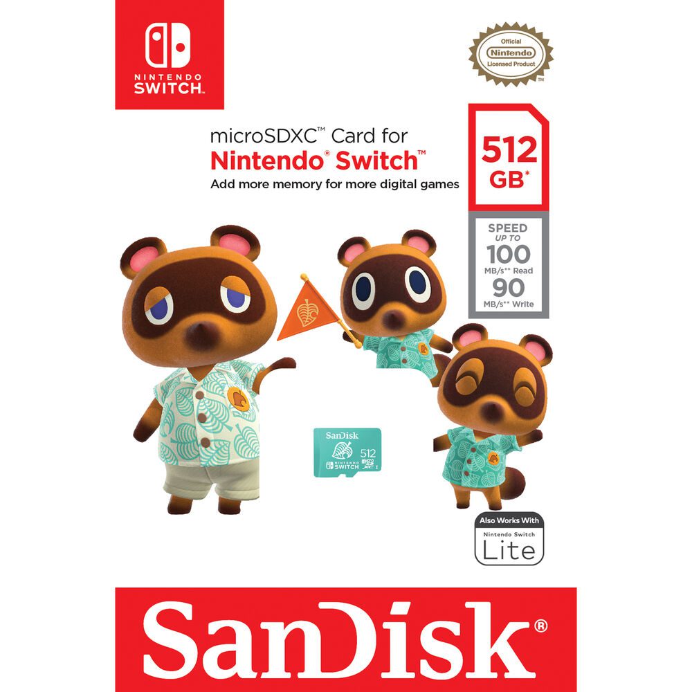 NINTENDO 512GB PACK