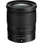 Nikon Z 24-70mm f4 S Mirrorless Camera Lens