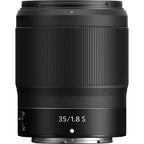 Nikon Z 35mm f1.8 S Mirrorless Camera Lens