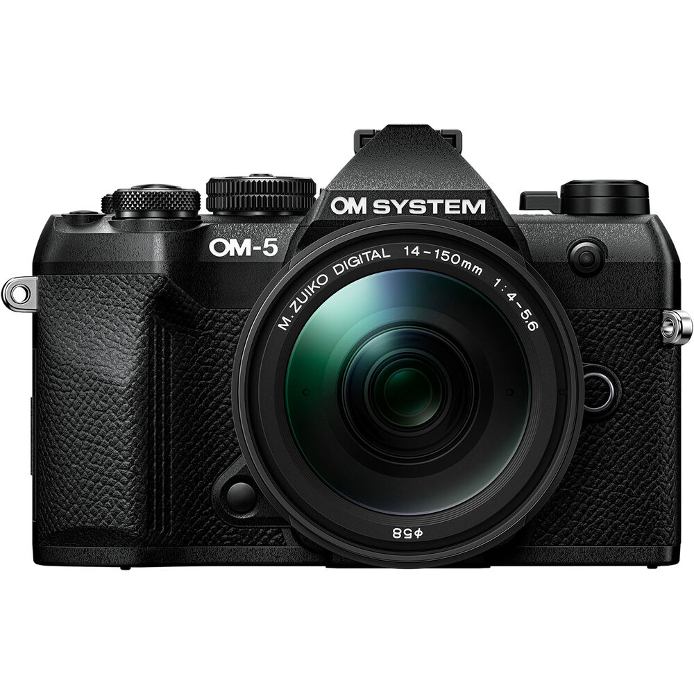 OM SYSTEM OM-5 WITH 14-150MM LENS BLK