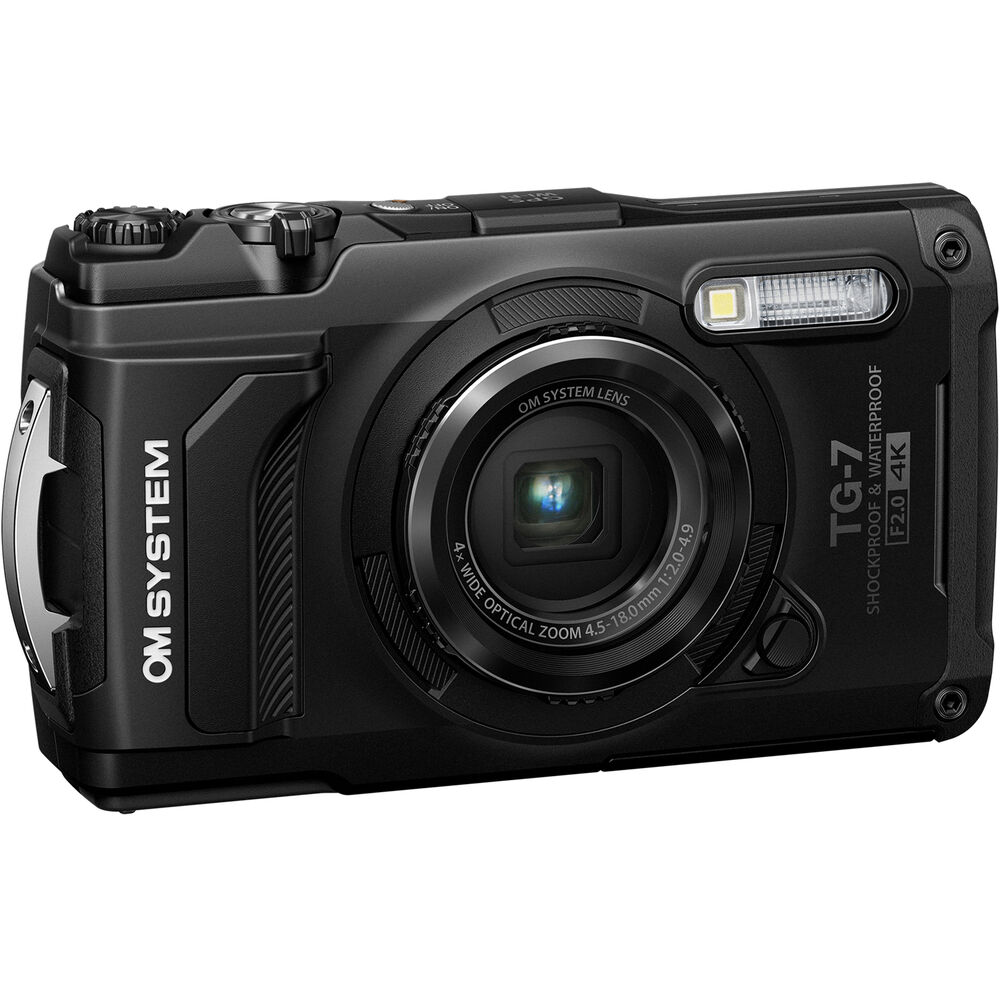 OM System Tough TG-7 Black Digital Camera 01