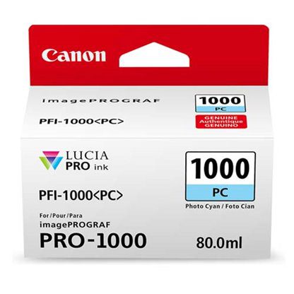 Canon PFI-1000 PC Photo Cyan Ink Cartridge