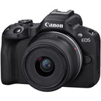 Canon EOS R50 Mirrorless Camera with RF-S 18-45mm + RF 75-300mm Twin Lens Kit