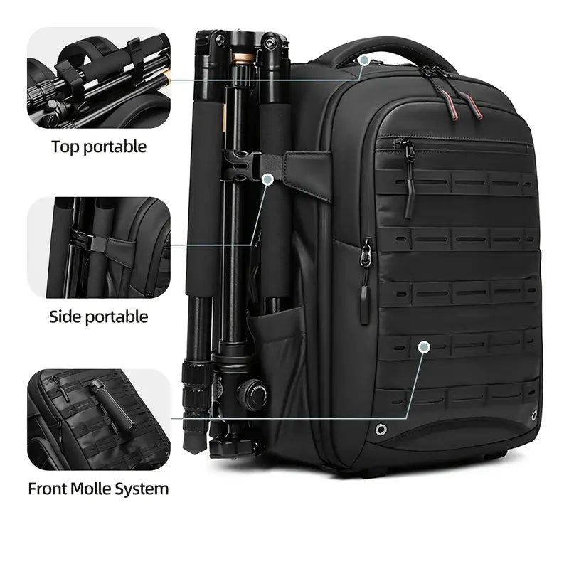 RSI 460 Camera and Laptop Backpack (Black)