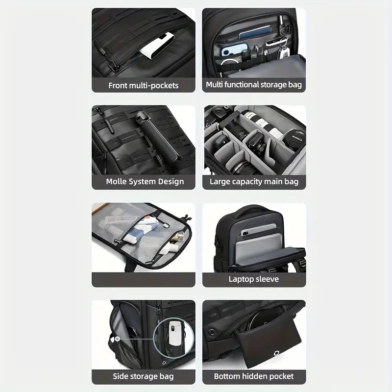RSI 460 Camera and Laptop Backpack (Black)