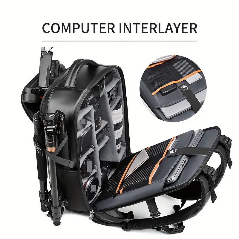 RSI 470 Camera and Laptop Backpack (Black)