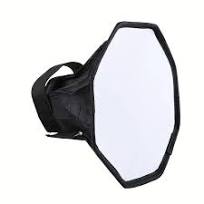 RSI Octagonal Foldable Flash Diffuser Softbox for Speedlights
