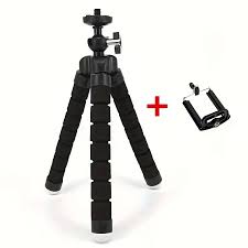 RSI Table Top Tripod with Phone Holder and Clip