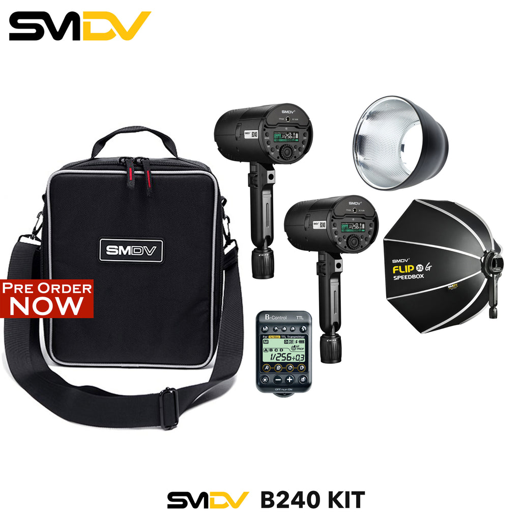 SMDV B240 Studio Light Bundle 1