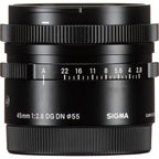 Sigma 45mm f2.8 DG DN Lens Sony E