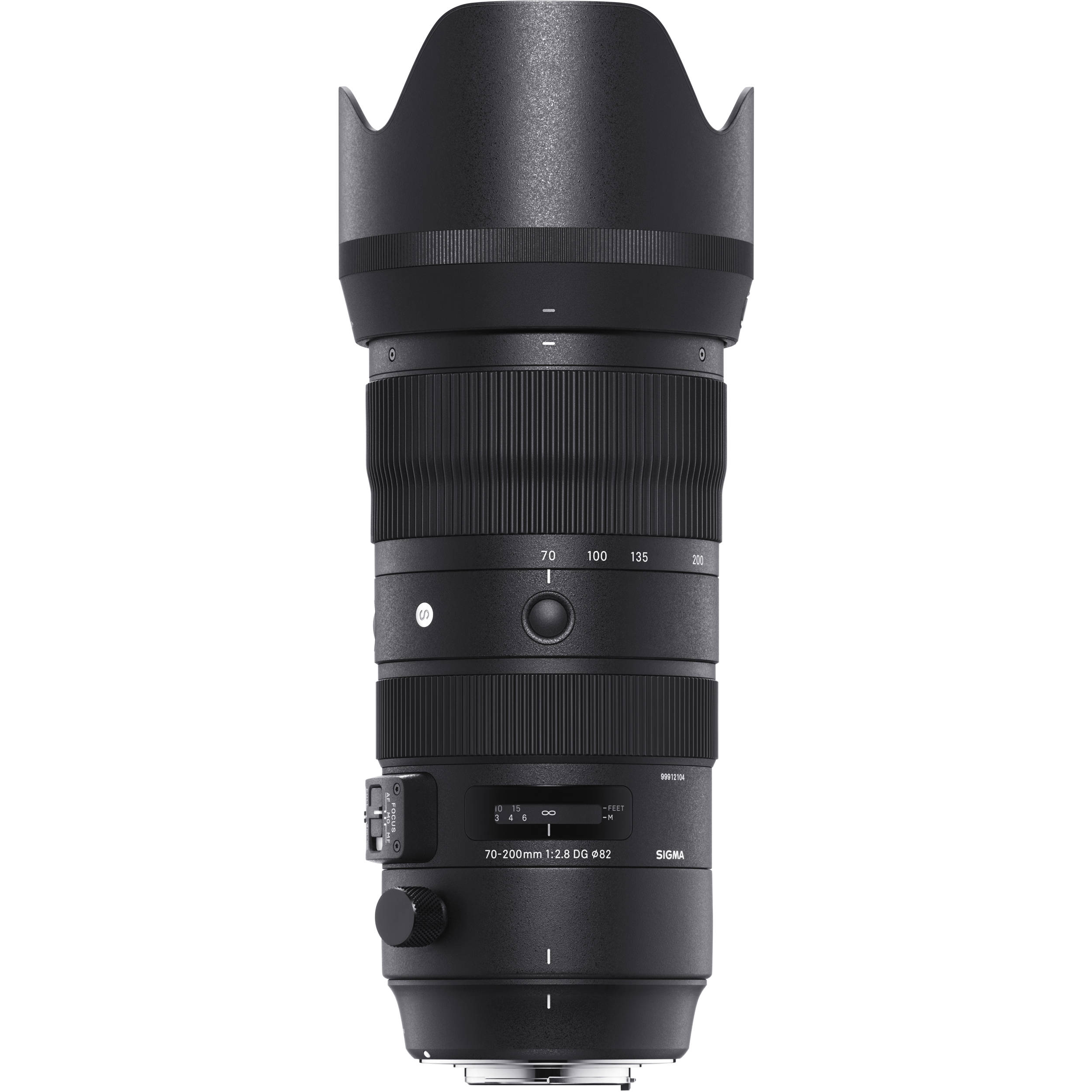 Sigma 70-200mm f2.8 Lens for Nikon