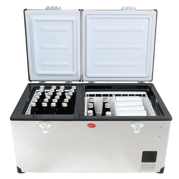 SnoMaster SMDZ-LP96D 92.5L Dual Compartment Portable Fridge/Freezer