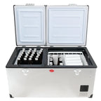 SnoMaster SMDZ-LP96D 92.5L Dual Compartment Portable Fridge/Freezer