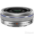 OM System M.Zuiko 14-42mm Silver Mirrorless Camera Lens