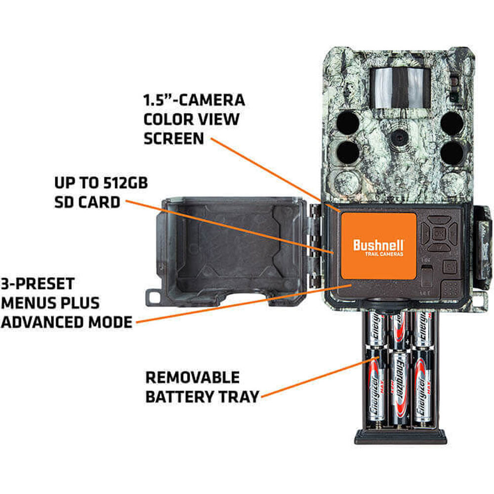 Bushnell Core 30MP S-4K No-Glow Trail Camera